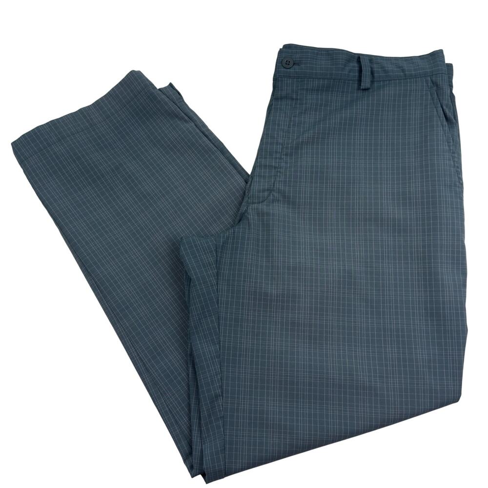 Nike Performance Quick Dry Lightweight Stretch Plaid Golf Pants Men's Size 36/30
